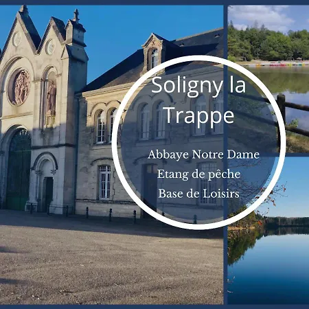Superbe Grange Et Son Bain Nordique, Endroit Paisible Du Perche Holiday home Soligny-la-Trappe
